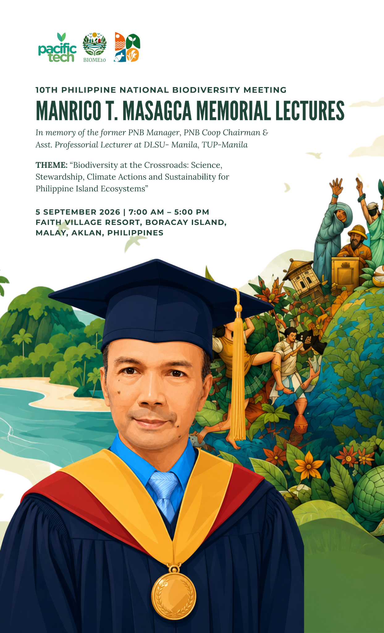 10th Philippine National Biodiversity Meeting — Manrico T. Masagca Memorial Lectures
